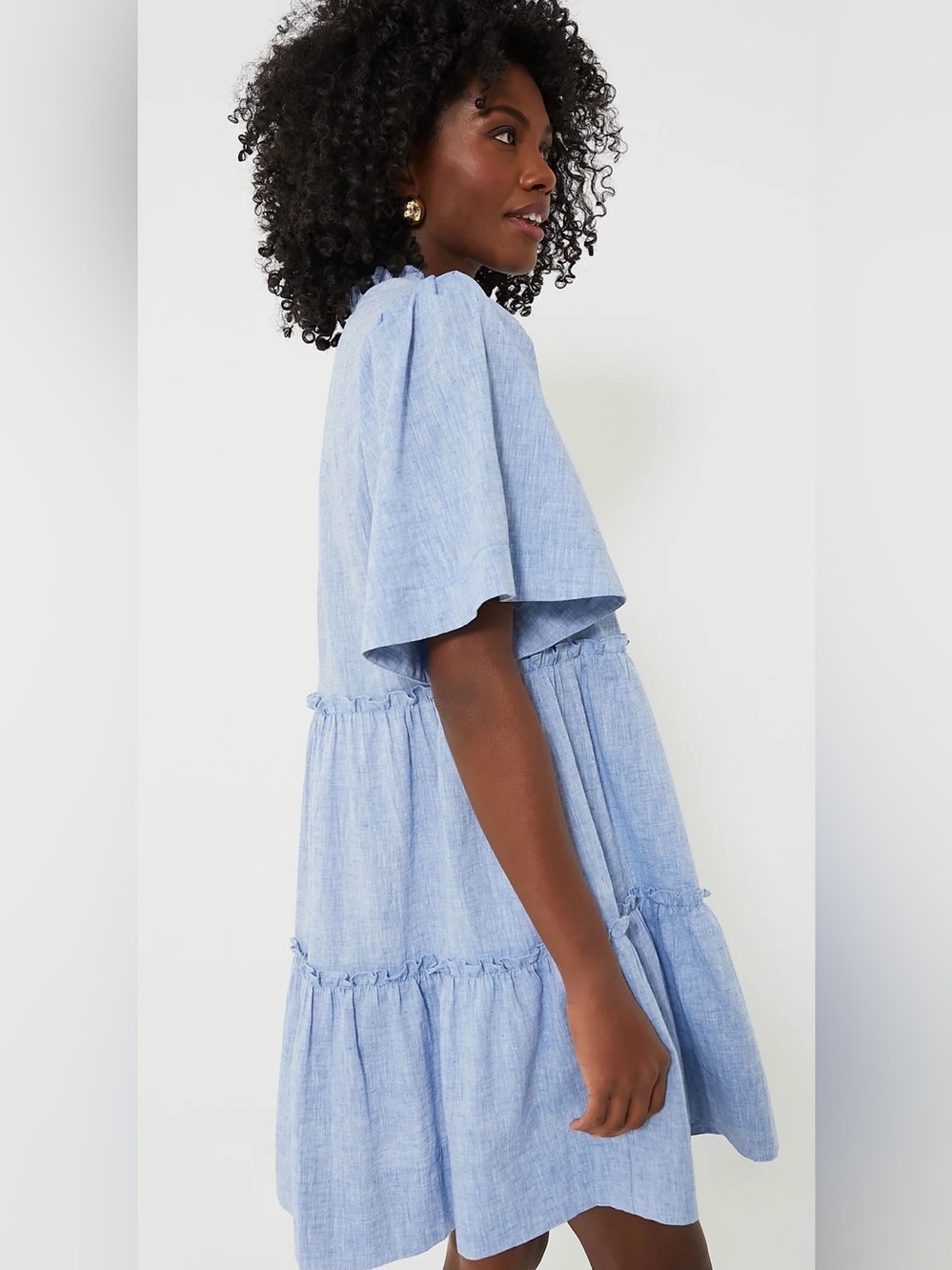NWT Tuckernuck Chambray Crawford Dress XL - Picture 3 of 9